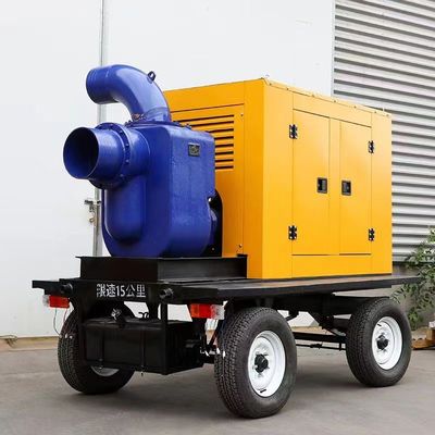 Su Kontrolü İçin Kolay Kurulumlu 12 Hp Dizel Su Pompası Su Pompası Motor Seti